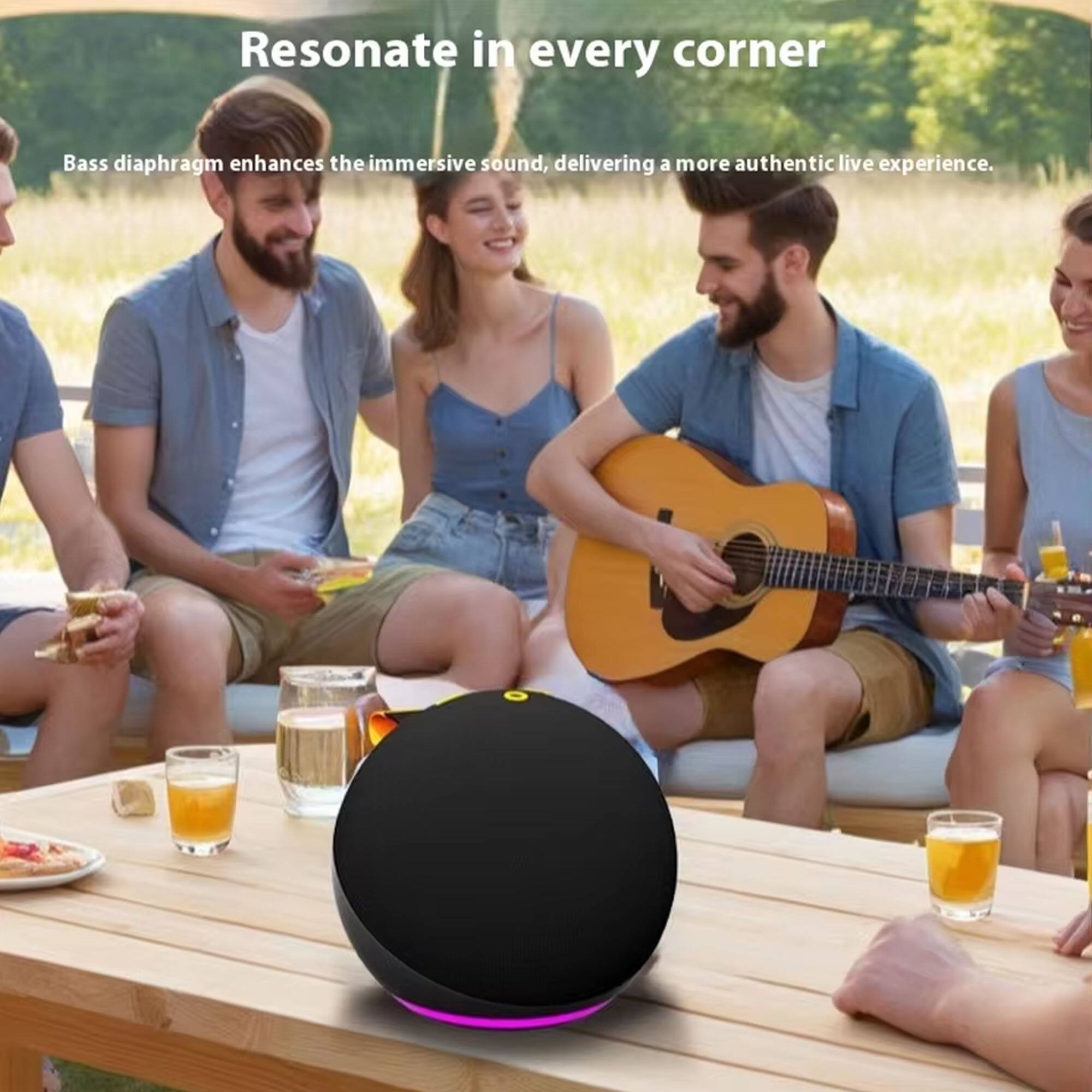 Resonate in every corner  
Bass diaphragm enhances the immersive sound, delivering a more authentic live experience.