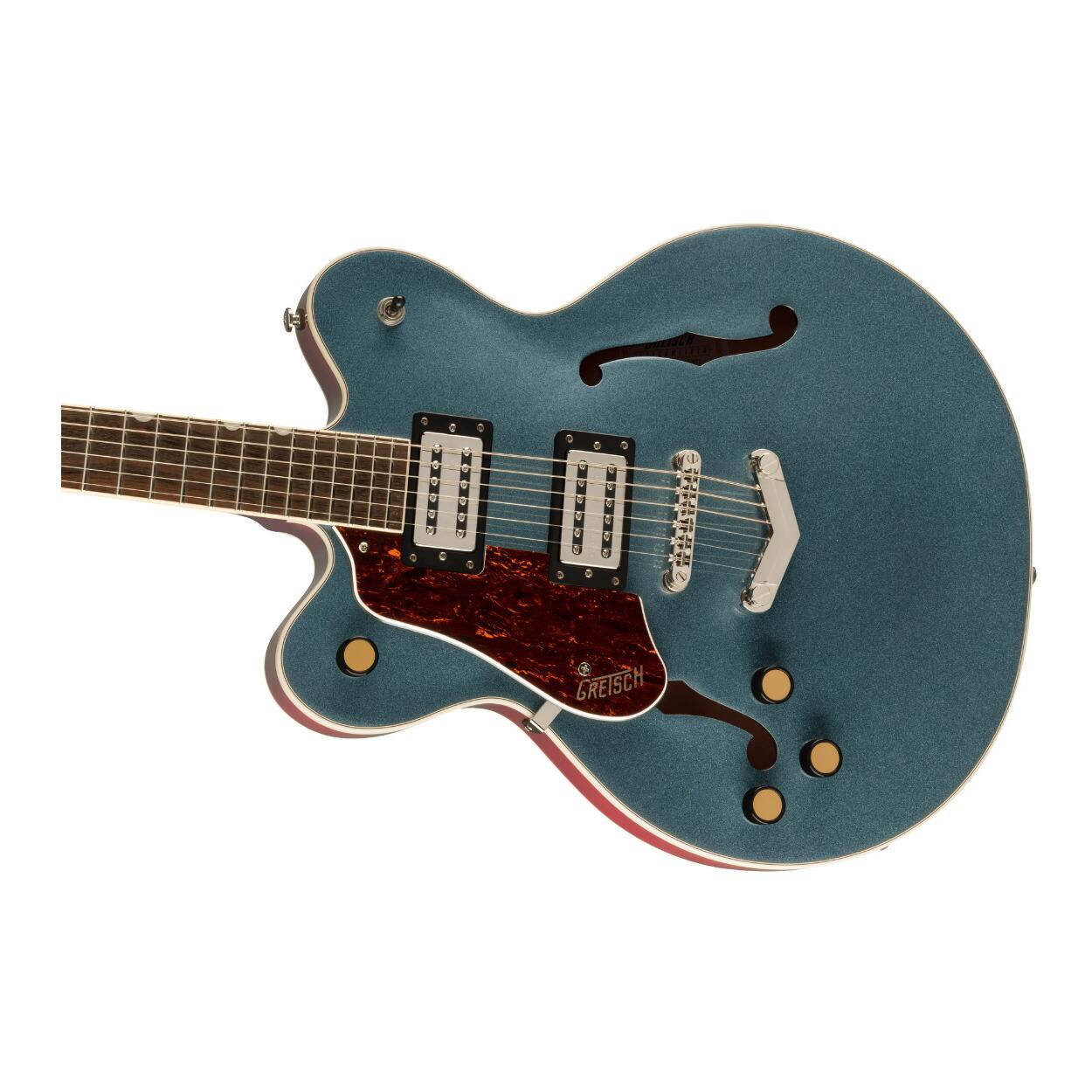 Back. Gretsch - Gretsch G2622LH Streamliner 6-String Left-Handed Electric Guitar (Gunmetal).