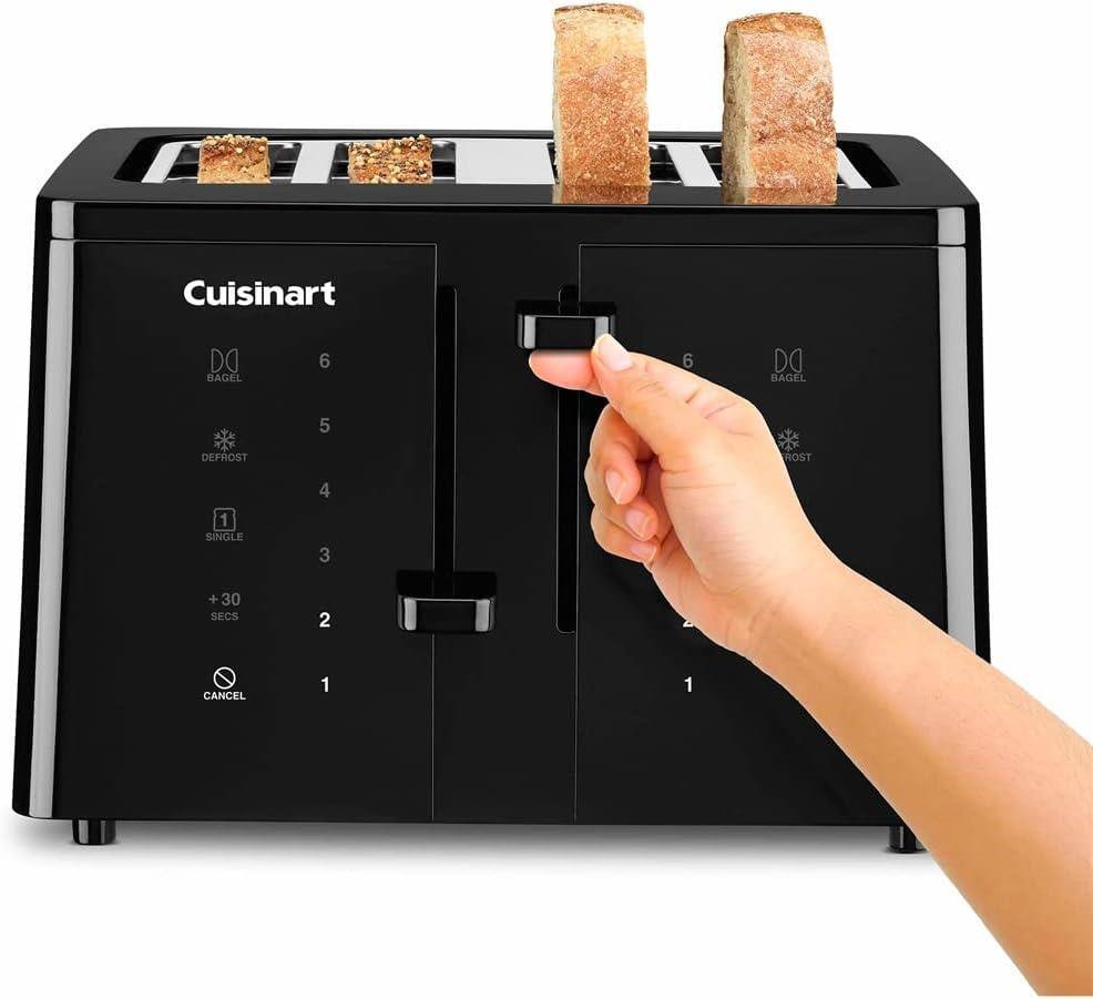 Cuisinart  
DO BAGEL 6  
DEFROST 5  
SINGLE 4  
+30 SECS 3  
CANCEL 2  
1