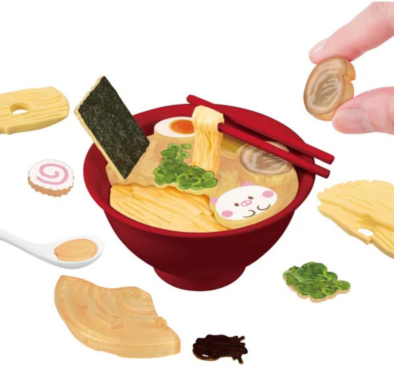 Bandai Megahouse Ramen Kaitai Puzzle Lite COLLECTIBLES Multicolor