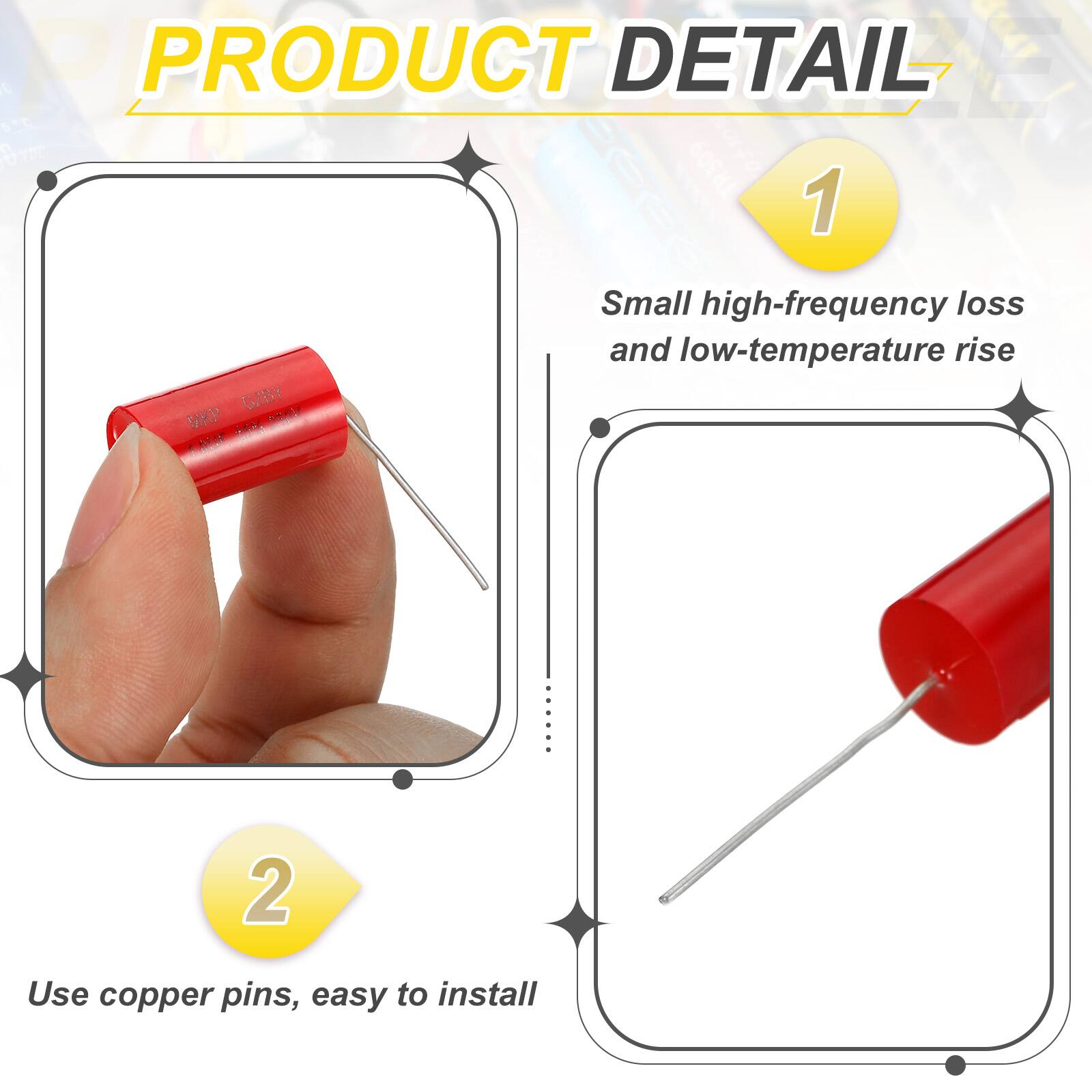 PRODUCT DETAIL

1. Small high-frequency loss and low-temperature rise

2. Use copper pins, easy to install