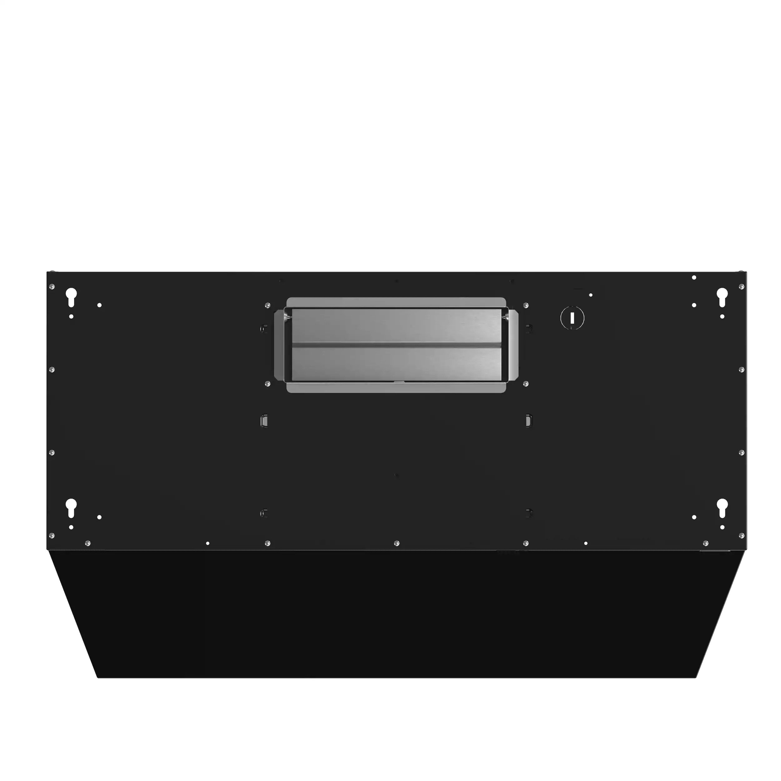 Alt View 3. Forno Appliances - Cappa 30" Under Cabinet Convertible Range Hood - Black.