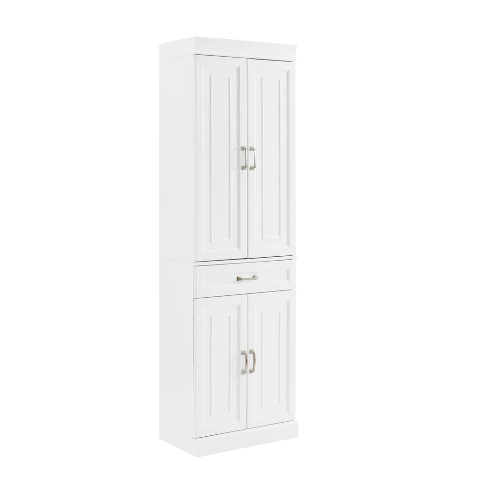 Alt View 9. Crosley Furniture - Stanton Kitchen Storage Pantry Cabinet - White.