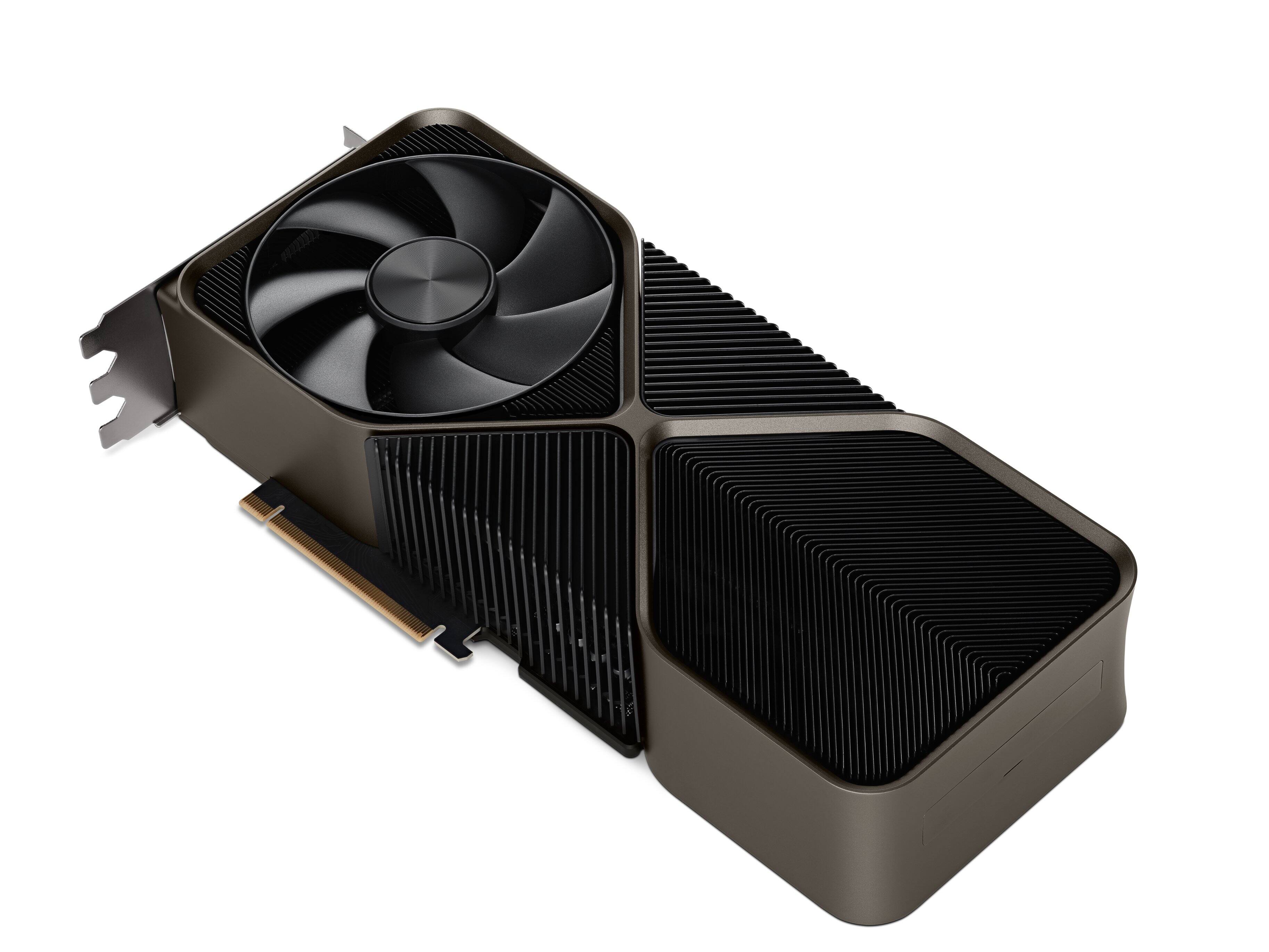 Alt View 14. NVIDIA - GeForce RTX 4090 24GB GDDR6X Graphics Card - Titanium/Black.