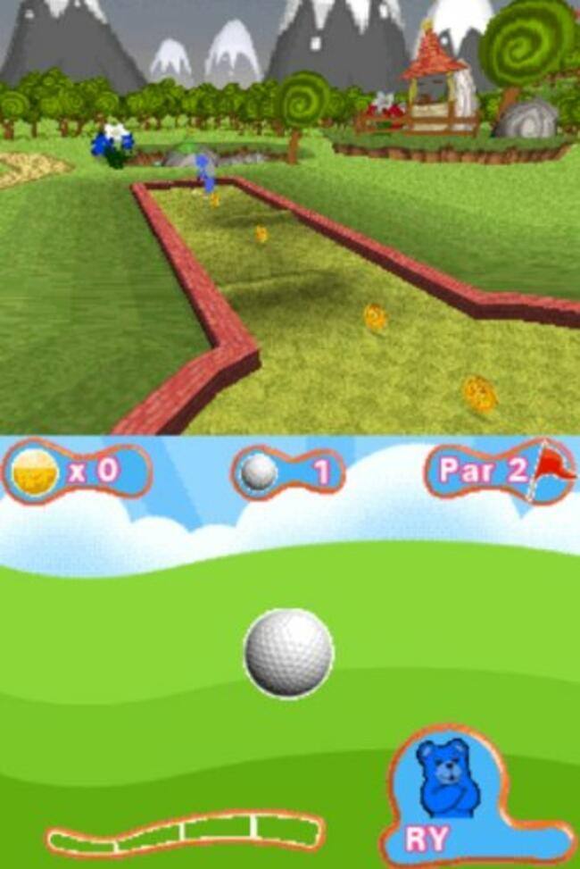 Angle. Storm City - Gummy Bears Minigolf - Nintendo DS.