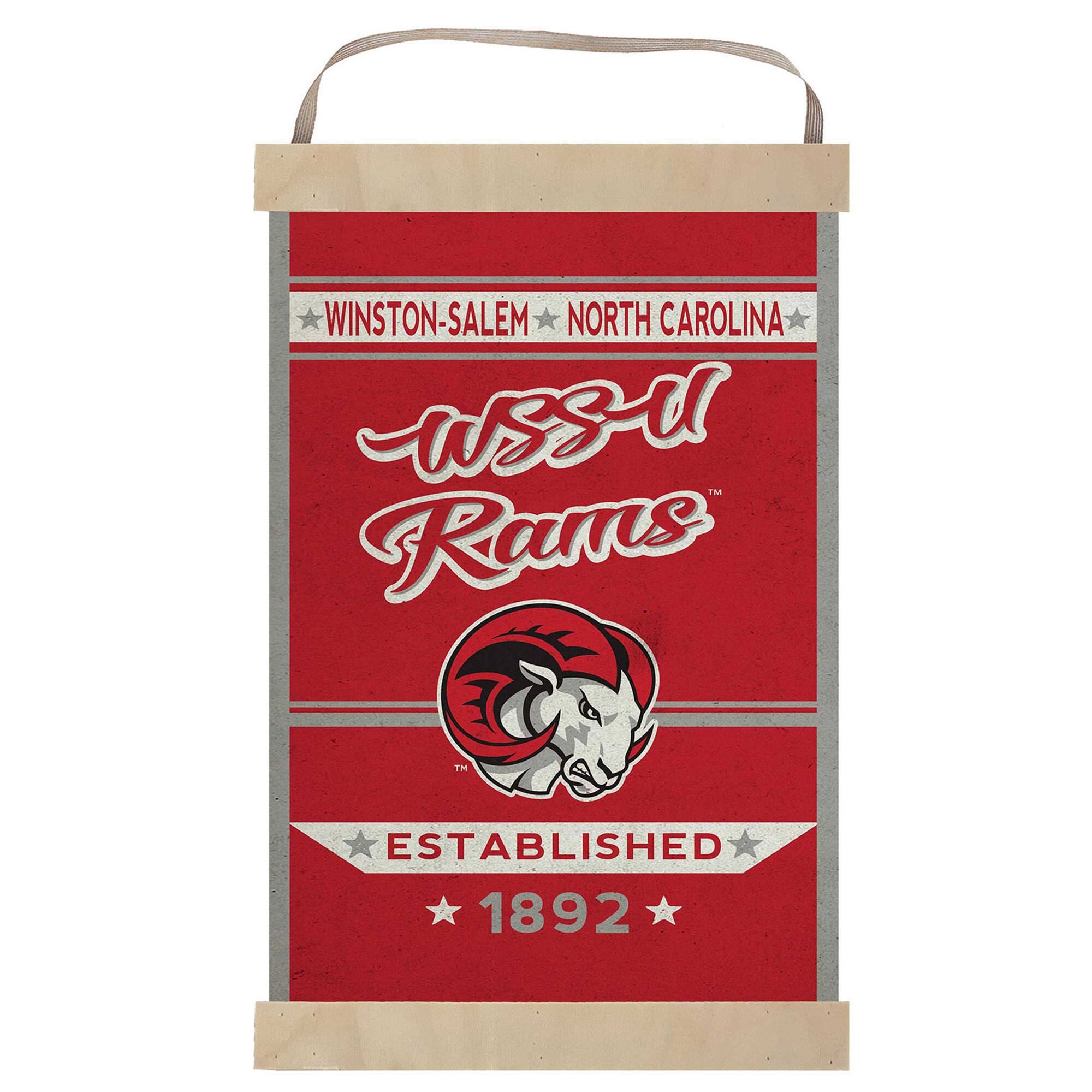 Winston-Salem North Carolina SU FM Rams Established 1892