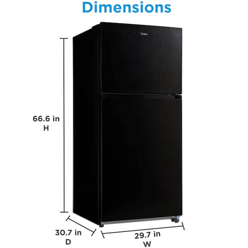 Dimensions:  
Height (H): 66.6 in  
Depth (D): 30.7 in  
Width (W): 29.7 in