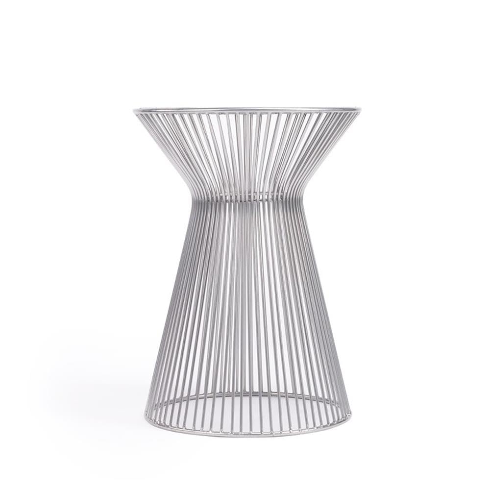 Alt View 3. Butler Specialty - Greeley Metal Side Table - Silver.