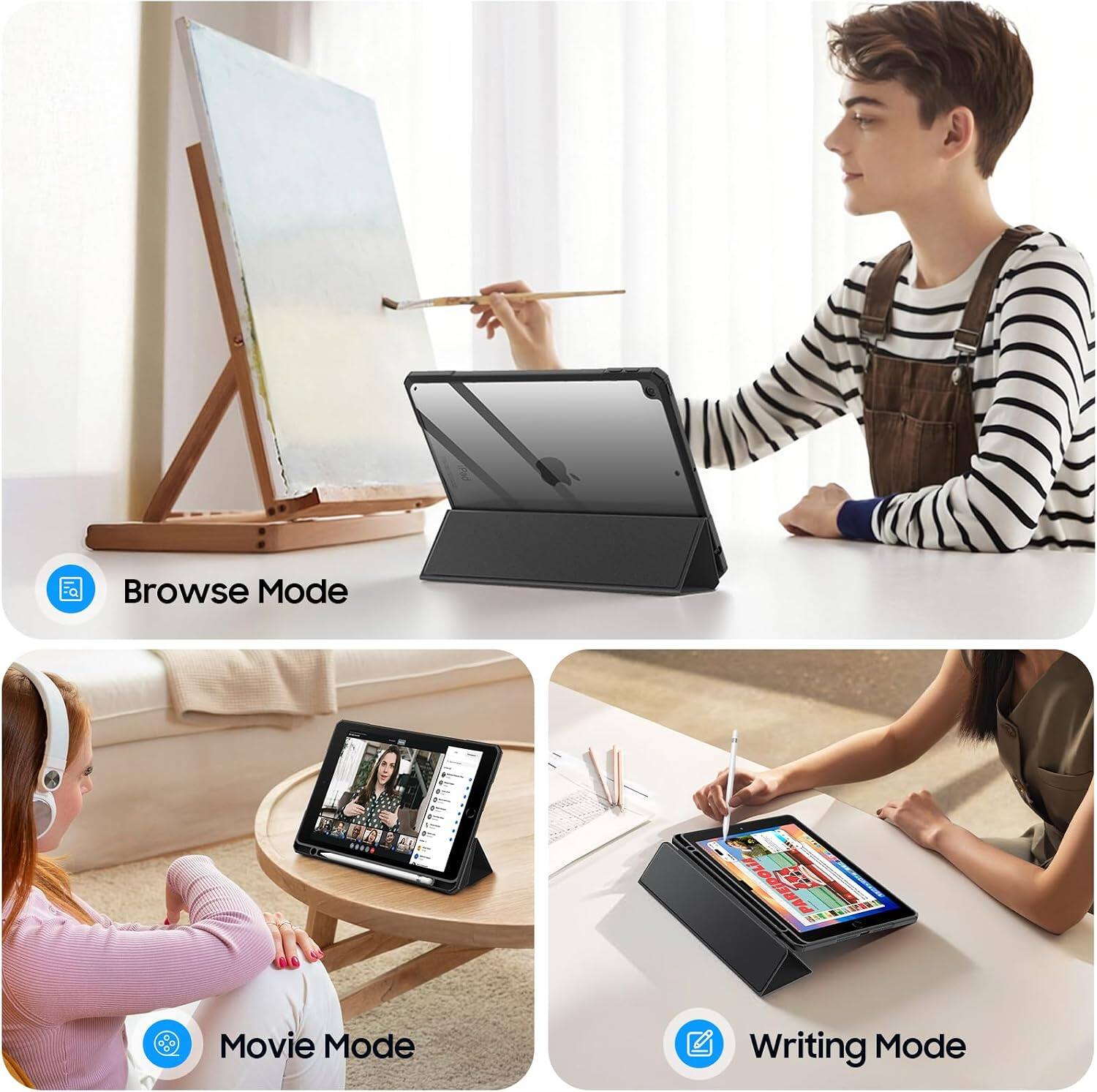 Browse Mode  
Movie Mode  
Writing Mode