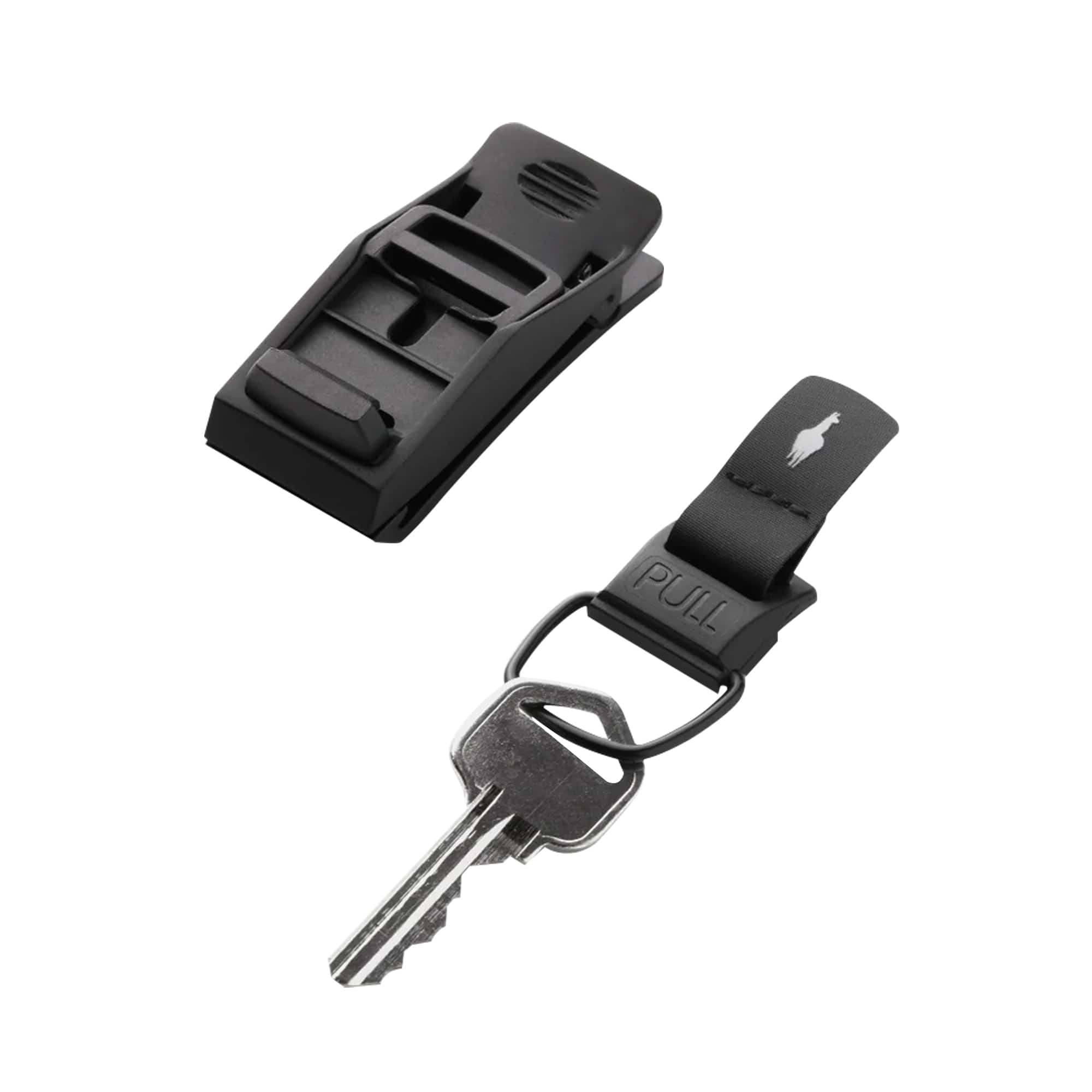 ALPAKA - HUB Keychain Magnetic Keychain - Quick Release Magnetic System - Secure and Functional Clip - key organizer - Black