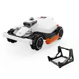MAMMOTION - LUBA 3 AWD 3000H Robot Lawn Mower ,0.75 Acres,360° LiDAR+RTK+AI Vision Tri-Fusion Positioning,2.2-4.0in Cut - White