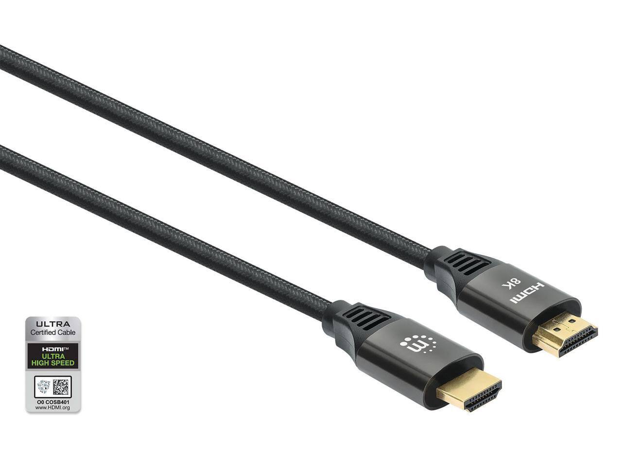 ULTRA Certified Cable  
HDMI ULTRA HIGH SPEED  
8K  
COSB401  
www.HDMI.org