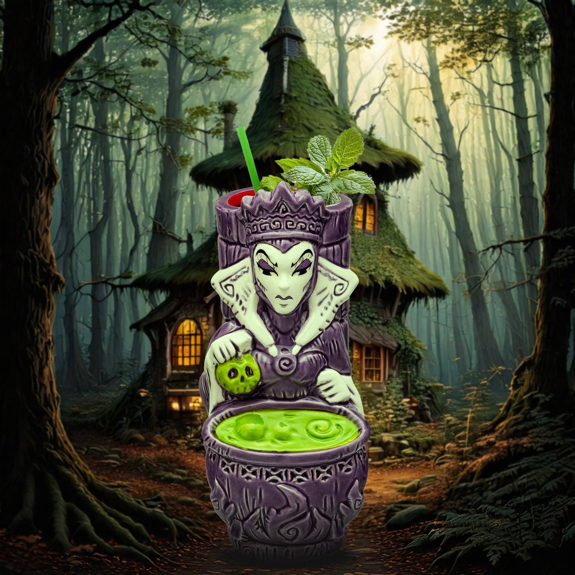 Alt View 10. Disney - Geeki Tikis Disney Snow White Evil Queen Ceramic Mug | Holds 22 Ounces - Purple.