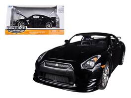 2009 Nissan GT-R R35 1/24 Diecast Car Model by Jada - Black