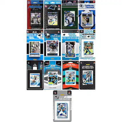 CAROLINA PANTHERS
2008 TEAM SET
2007 FOOTBALL CARDS
2013 TEAM COLLECTION
2014 TEAM COLLECTION
2015 TEAM COLLECTION
2019 TEAM COLLECTION
2020 TEAM COLLECTION
2022 NFL TEAM SET
2026 NFL TEAM COLLECTION
CAROLINA PANTHERS
2008 TEAM SET
2013 TEAM COLLECTION
2014 TEAM COLLECTION
2015 TEAM COLLECTION
2019 TEAM COLLECTION
2020 TEAM COLLECTION
2022 NFL TEAM SET
2026 NFL TEAM COLLECTION
CAROLINA PANTHERS
2008 TEAM SET
2013 TEAM COLLECTION
2014 TEAM COLLECTION
2015 TEAM COLLECTION
2019 TEAM COLLECTION
2020 TEAM COLLECTION
2022 NFL TEAM SET
2026 NFL TEAM COLLECTION
CAROLINA PANTHERS
2008 TEAM SET
2013 TEAM COLLECTION
2014 TEAM COLLECTION
2015 TEAM COLLECTION
2019 TEAM COLLECTION
2020 TEAM COLLECTION
