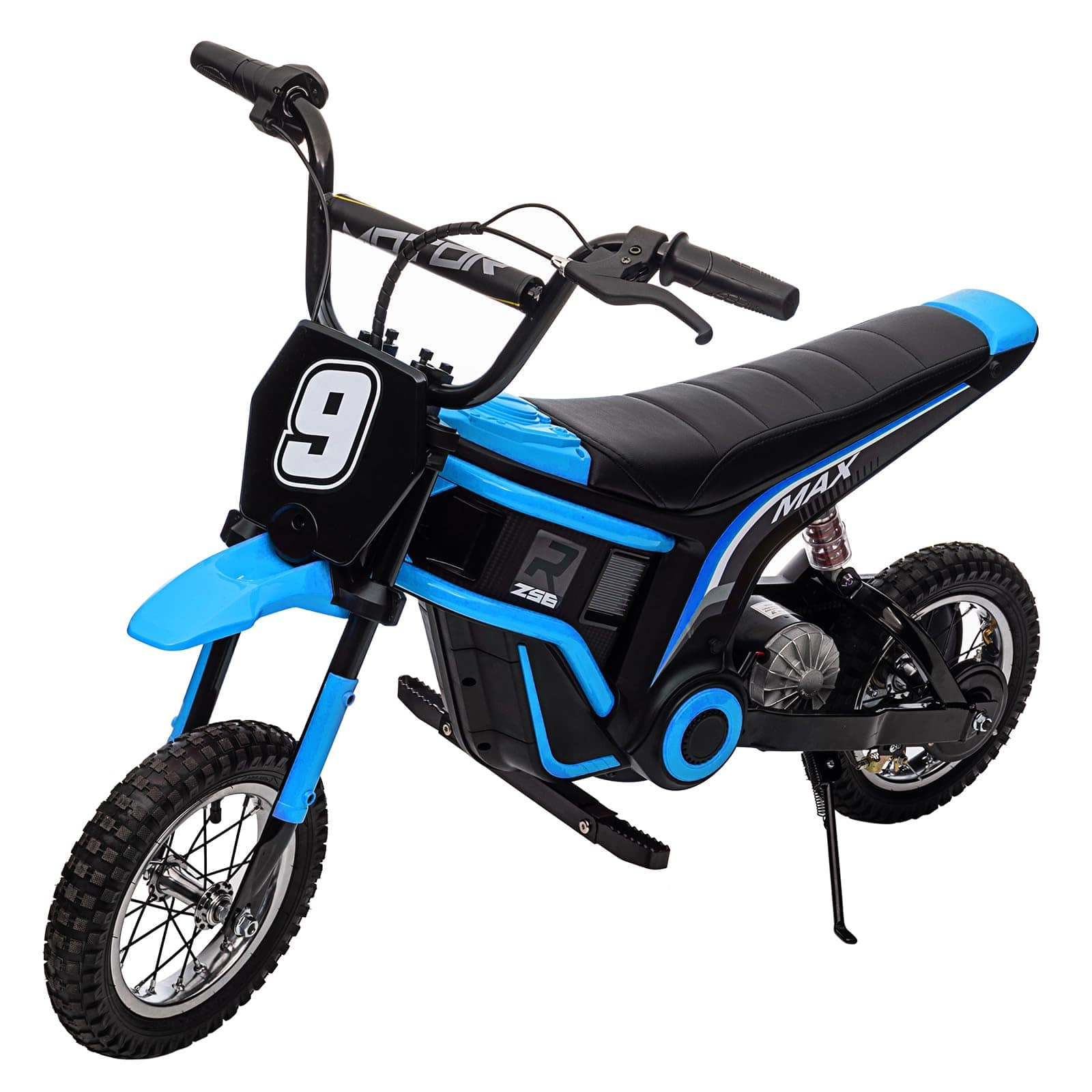GARVEE - Electric Dirt Bike , 24v 351w Kids Electric Motorcycle - Blue