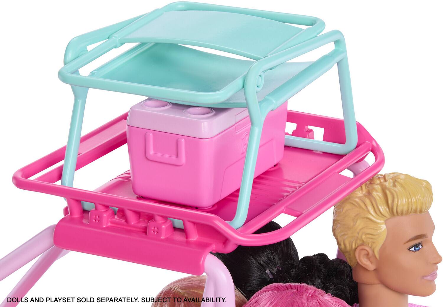 DOLLS AND PLAYSET SOLD SEPARATELY. SUBJECT TO AVAILABILITY.