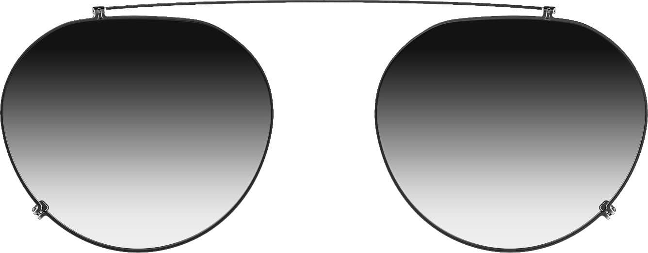 Even Realities - Even G2 A Clip & Pouch - Clip-on Sunlens Attach Effortlessly to Your Even G2 Smart Glasses - Grey