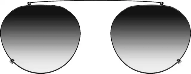 Front. Even Realities - Even Realities - Even G2 A Clip & Pouch - Clip-on Sunlens Attach Effortlessly to Your Even G2 Smart Glasses - Grey.