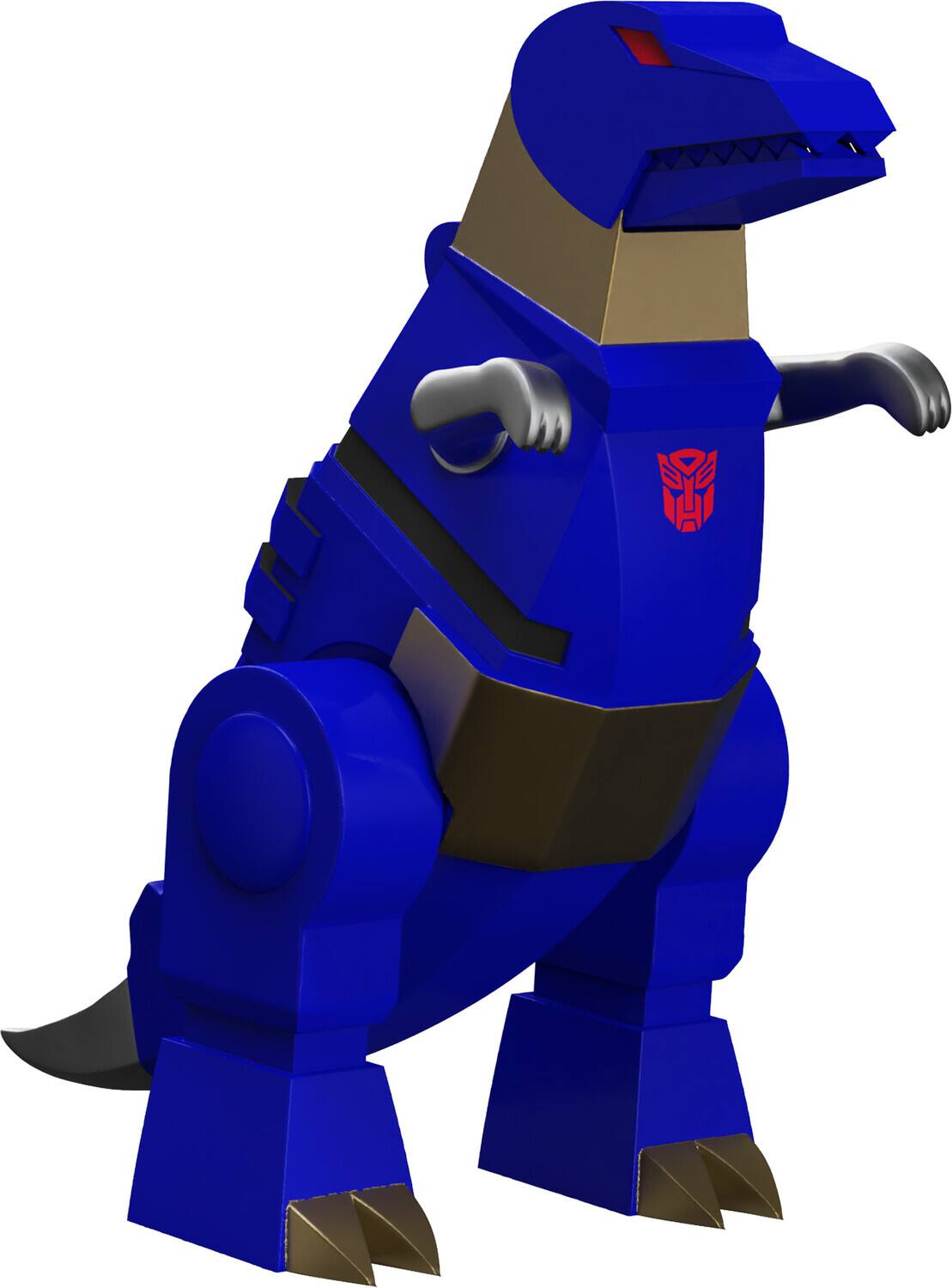 Alt View 2. Super7 - Transformers - ReAction Figure - Grimlock Dino (G2)   - COLLECTIBLES - Multicolor.