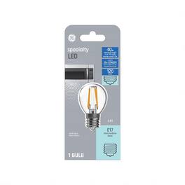 GE - S11 E17 (Intermediate) LED Bulb Soft White 40 Watt Equivalence 1 pk