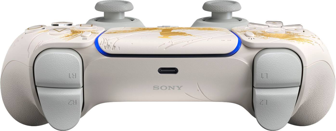 Alt View 1. Sony Interactive Entertainment - DualSense Wireless Controller for PS5, PC, Mac & Mobile - Ghost of Yōtei Gold Limited Edition.
