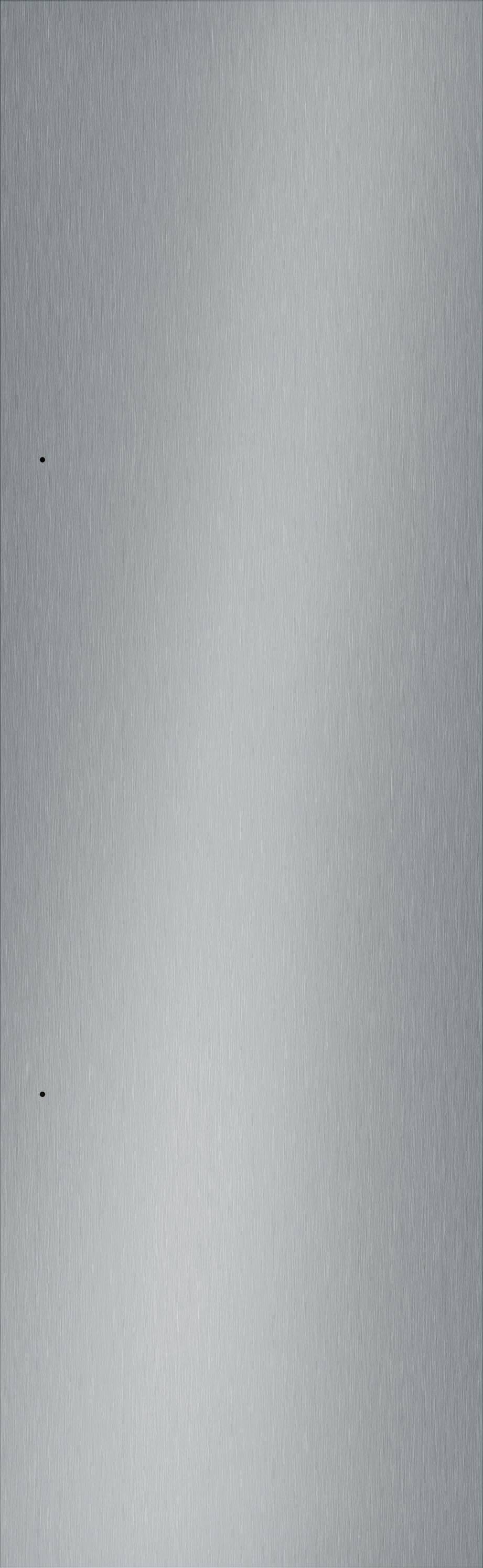 Front. Thermador - 24 inch Flush Panel Kit for Select Thermador Refrigerator Columns - Stainless Steel.