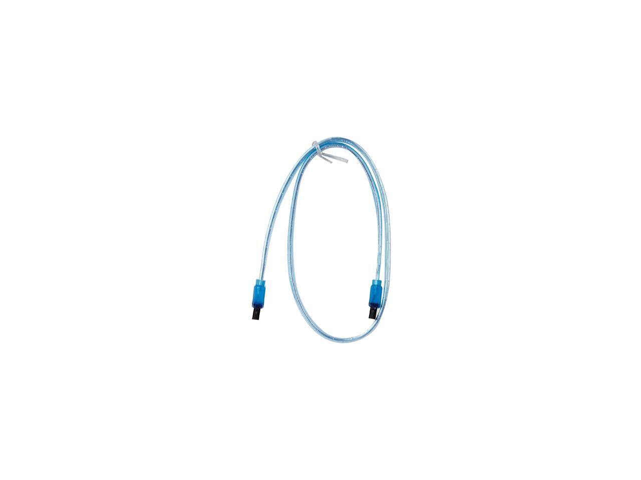 Alt View 1. Nippon Labs - Nippon Labs SATA3-1.5FT-BU-10P 1.5 ft. SATA III Male to Male Cable, UV Blue - 10 Packs.