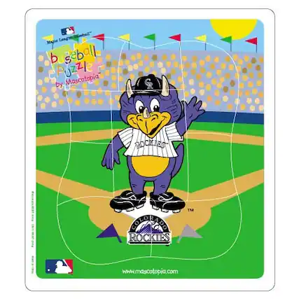 Baseball Puzzle by Mascotopia
Rockies
www.mascotopia.com