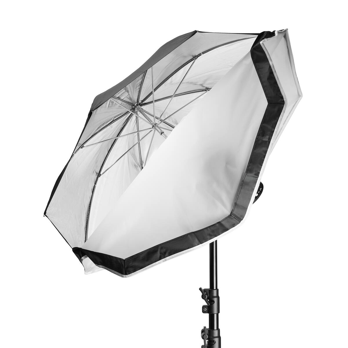 Alt View 6. Godox - Godox Godox 34" Umbrella for AD300 Pro Flash (Silver).