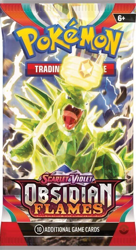 6+ Pokémon™ Trading Card Game Scarlet & Violet Obsidian Flames 10 Additional Game Cards