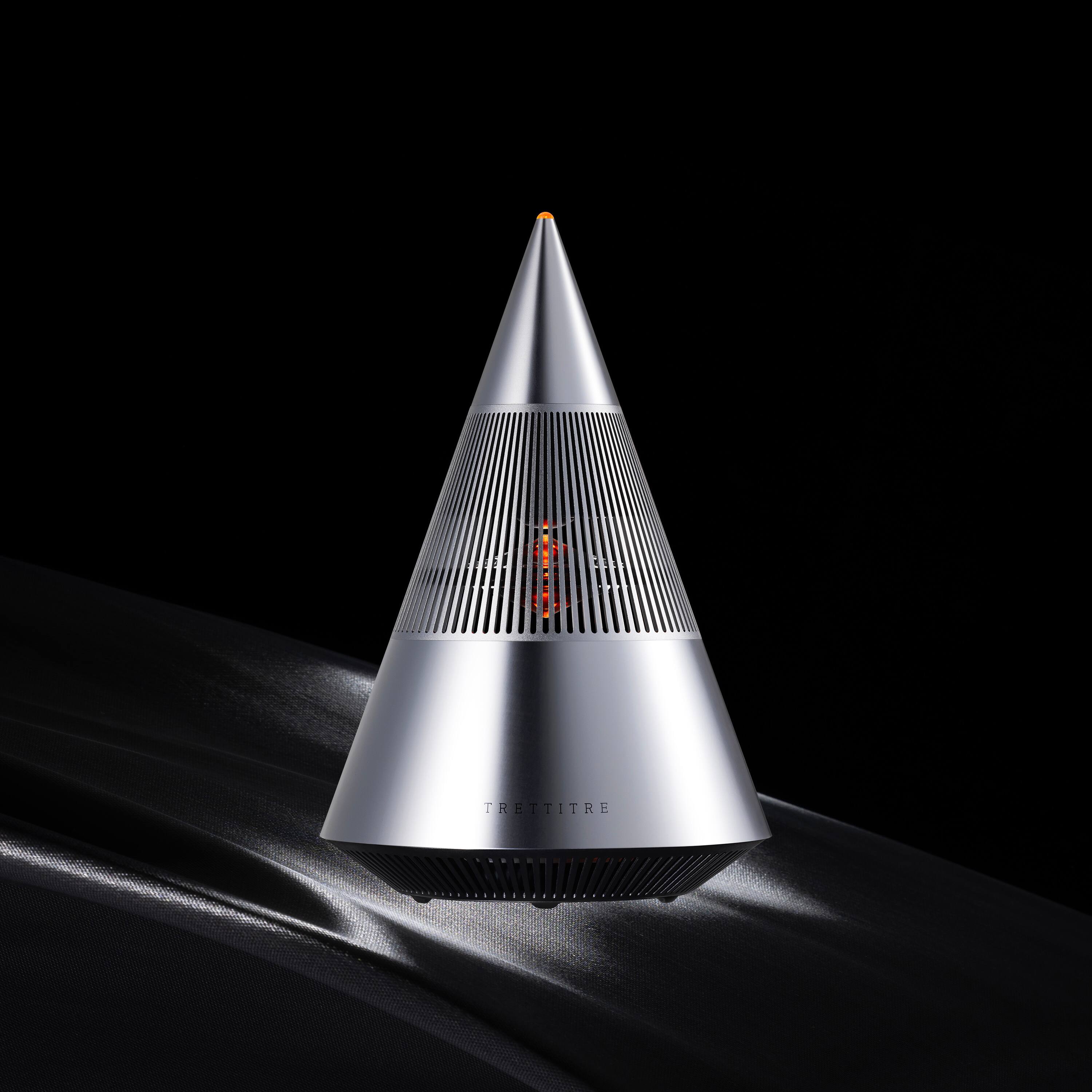 Angle. Anysun - Premium Metal 360° Surround Sound Portable Bluetooth Speaker - TWS Stereo Pairing, aptX HD.