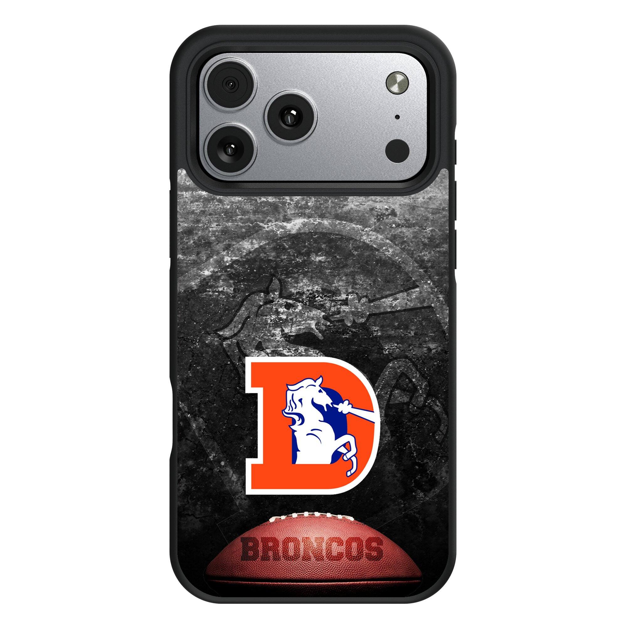 Keyscaper - NFL - Denver Broncos - Bump Case with 8.2ft Drop Protection - 15 - Multicolor