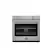 Front. Forno Appliances - Vomero 30" 5 Cu. Ft. Electric True Convection Single Wall Oven - Stainless steel.