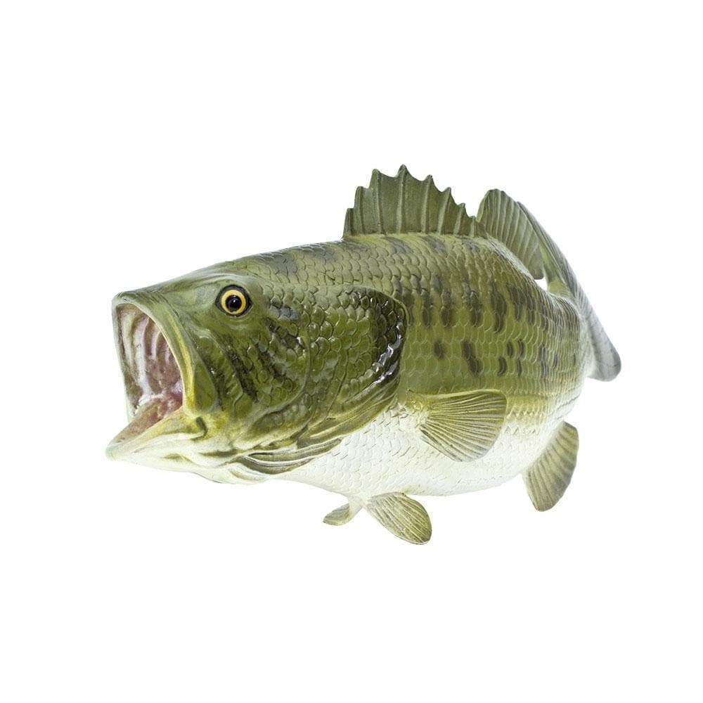 Alt View 3. Safari Ltd. - Largemouth Bass Toy Figurine.