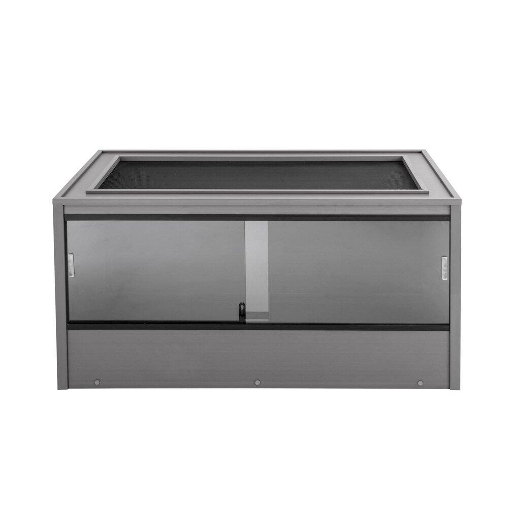 Back. New Age Pet - 48" Mojave Reptile Lounge Grey.