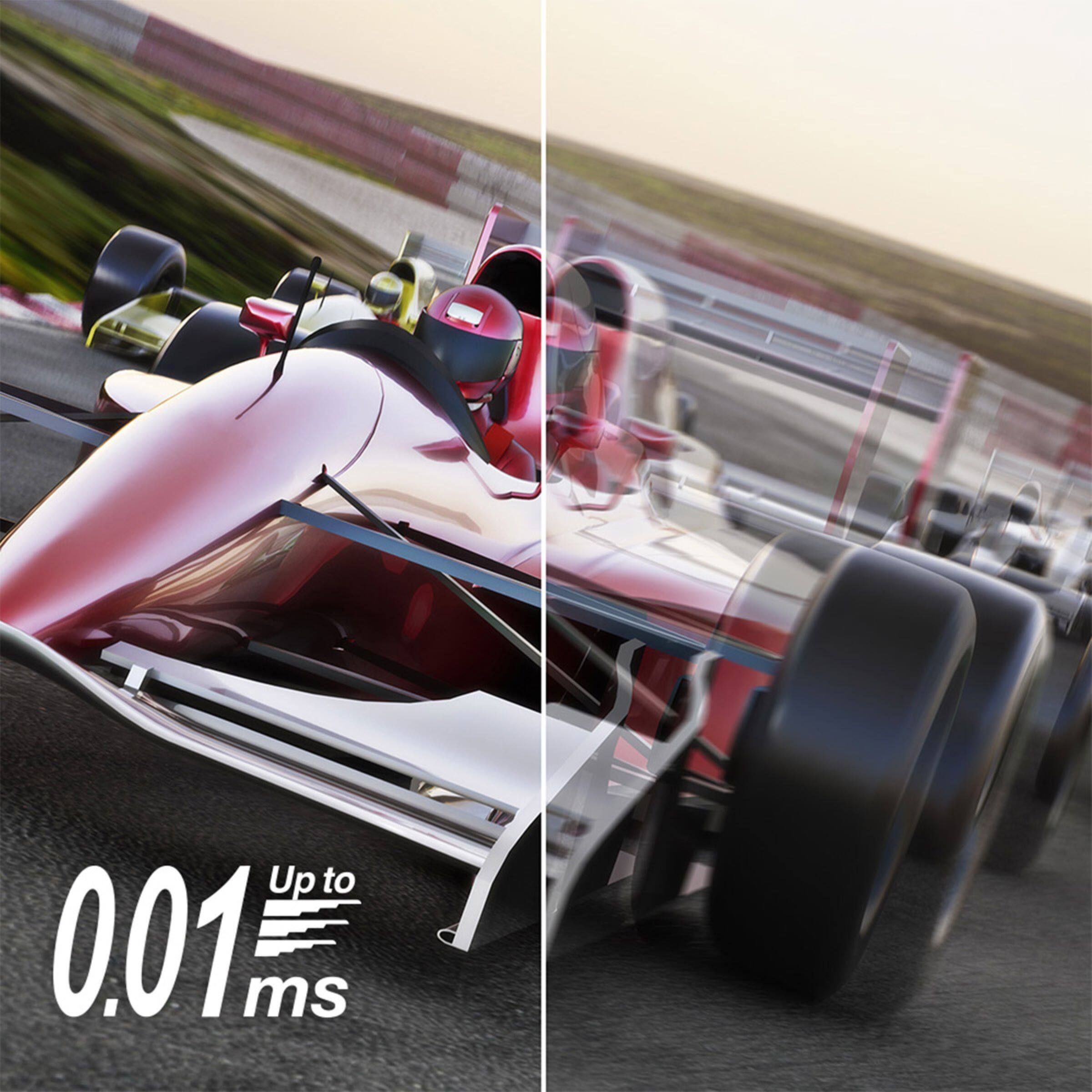 Back. Acer - Predator Gaming 34" Curved QHD QD-OLED 240Hz 0.01ms FreeSync Premium Gaming Monitor (DisplayPort, HDMI) - Black.