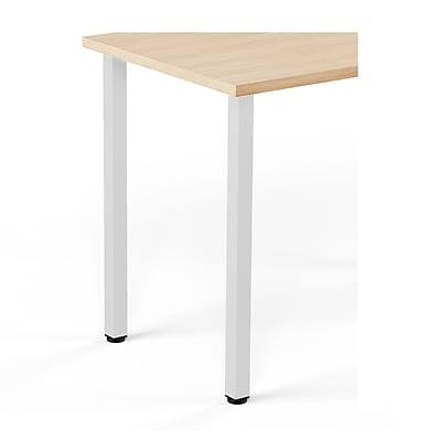 Alt View 3. Union & Scale - Union & Scale™ Essentials 42"W Rectangular Writing Desk, Natural (UN60411-C) - Natural.
