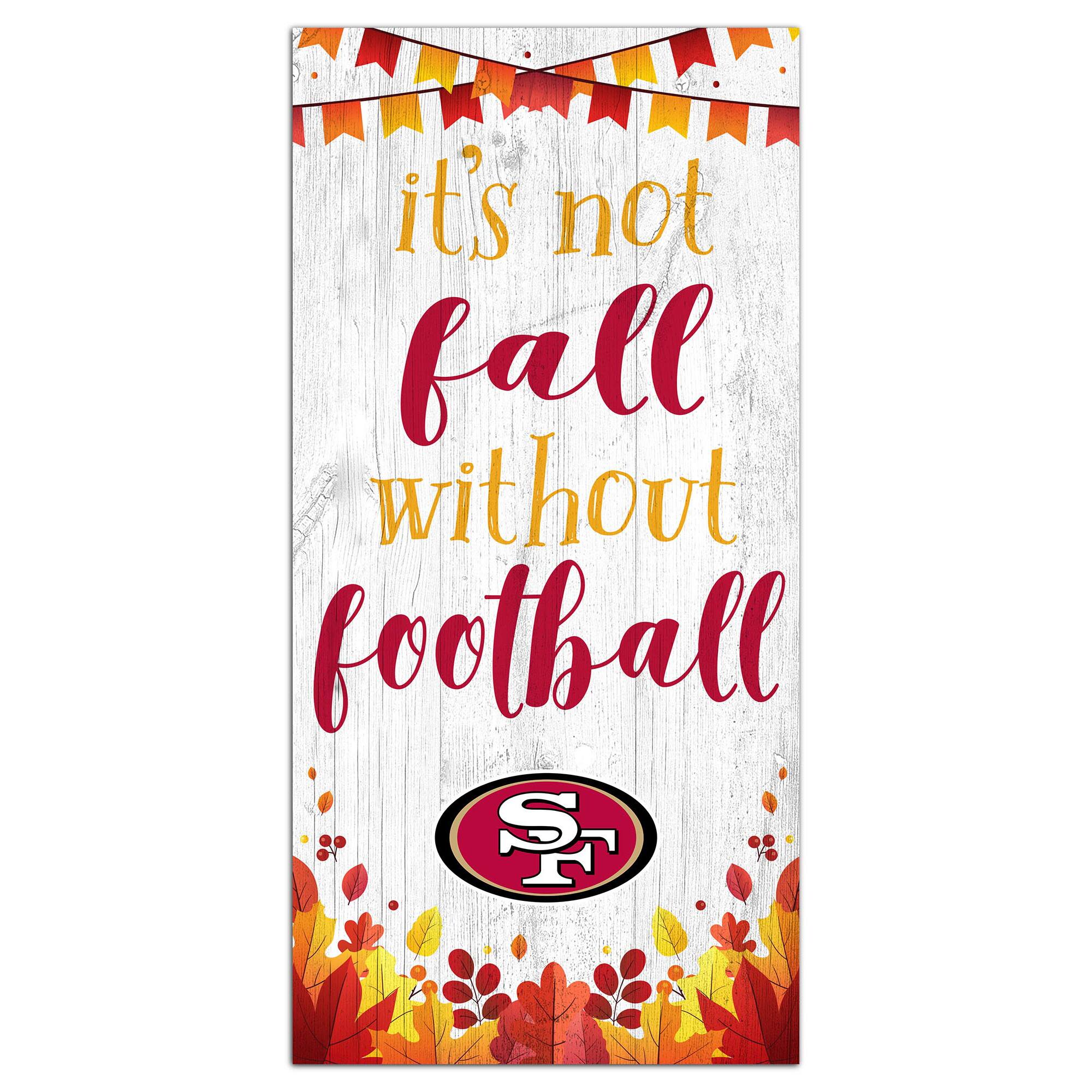 it's not fall without football

SF