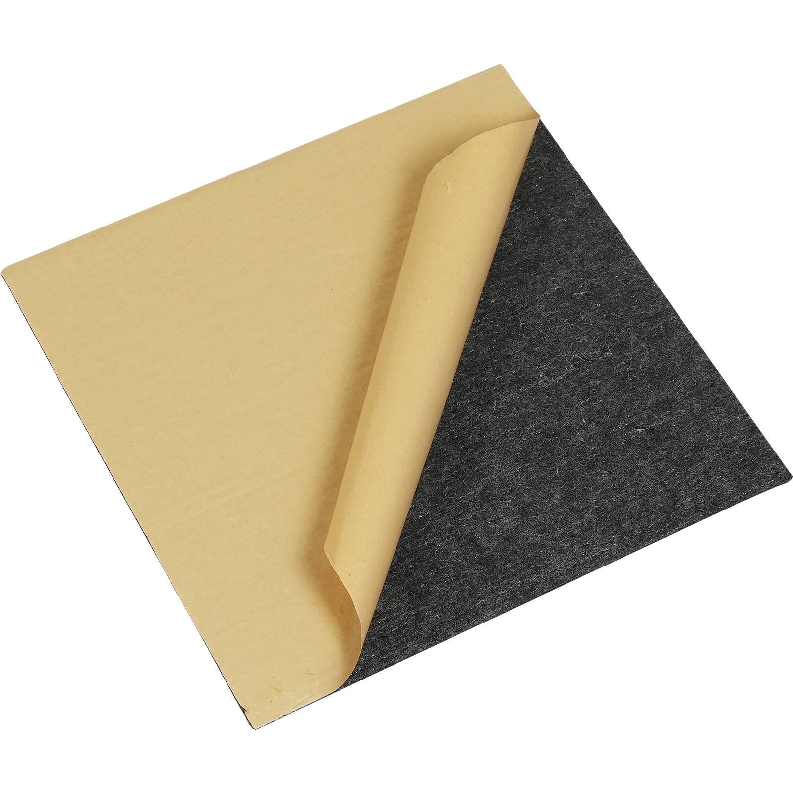 Alt View 5. VEVOR - Carpet Tiles Peel and Stick, 12”x12” Squares Self Adhesive Carpet Floor Tile, Soft Padded Carpet Tiles, Easy Install DIY - Dark Gray.