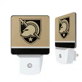 Keyscaper - Army Black Knights Stripe Design Nightlight 2-Pack - Multicolor