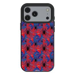 Keyscaper - Marvel Pattern MagSafe Compatible Phone Case - Apple iPhone 17 Pro Max - Spider-Man