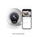 Front. MOBI - Cam Multi-Purpose Smart HD Wi-Fi Baby Camera Monitor with 2-way Audio, Recording, and motion detection - White.