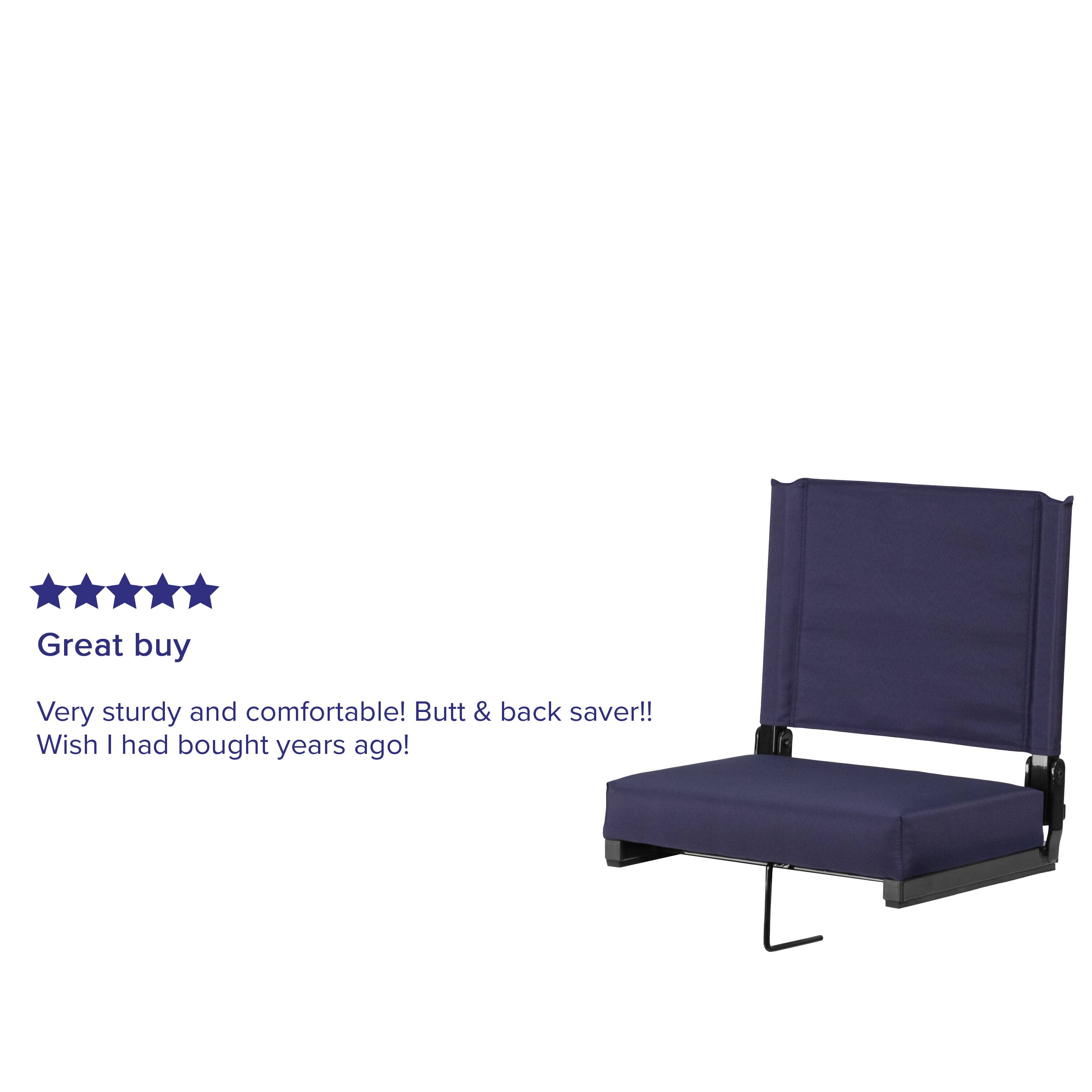 Great buy

Very sturdy and comfortable! Butt & back saver!! Wish I had bought years ago!