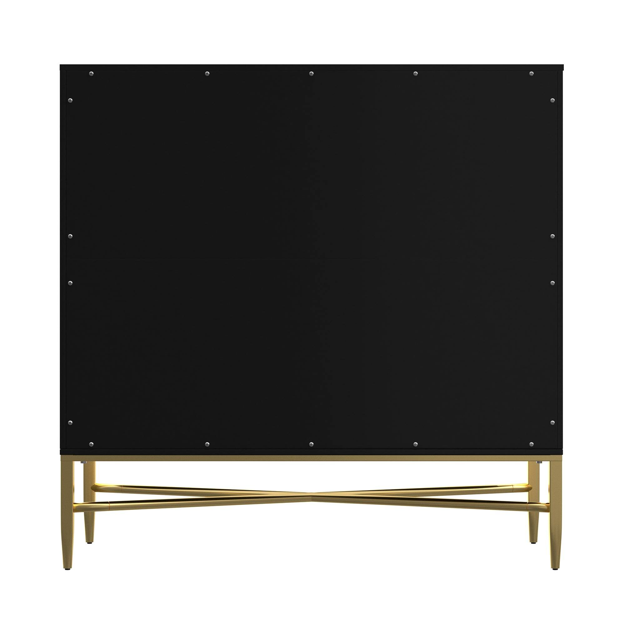 Alt View 10. Boyel Living - 2 Door Locker Accent Cabinet - Black.