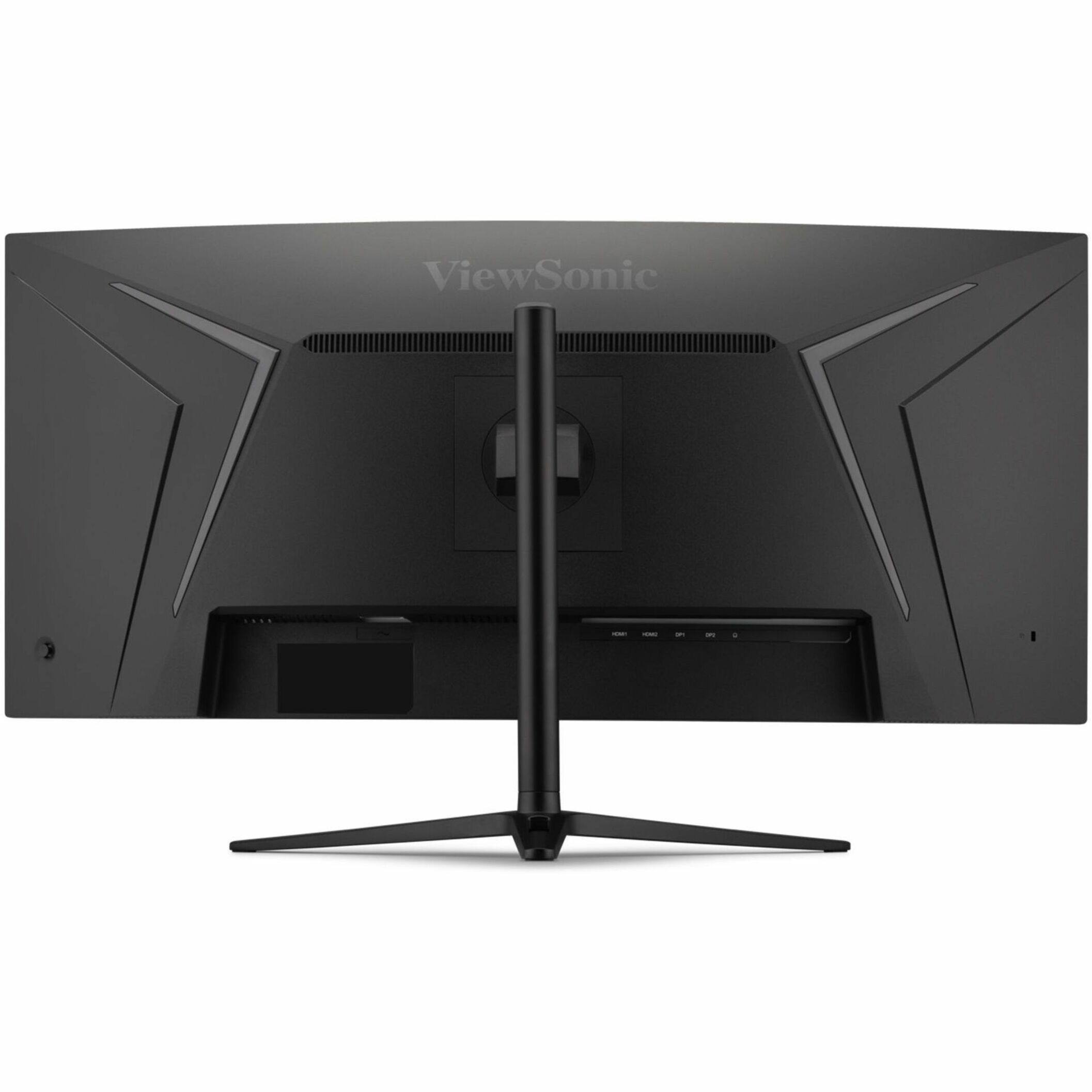 Alt View 18. ViewSonic - VX3418C-2K 34 LCD UWQHD 180Hz, FreeSync Premium Curved Gaming Monitor (HDMI, Display Port) - Black.