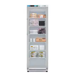 Koolmore - 12 Cu. ft. Commercial Freezer with Glass Door - Manual Defrost (KM-FMD12WGD) - White