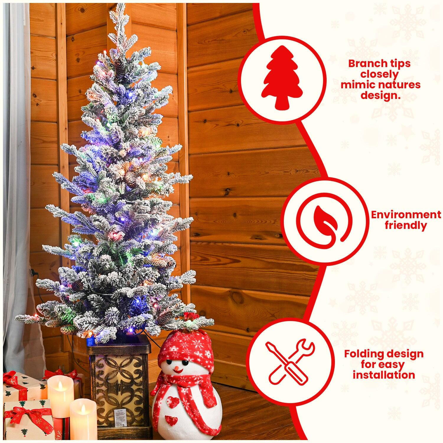 Branch tips closely mimic nature's design.

Environment friendly

Folding design for easy installation