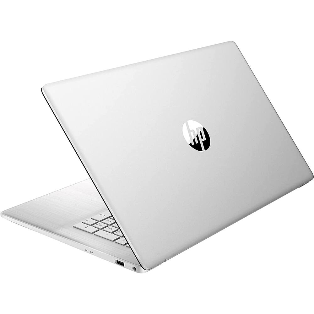 Alt View 3. HP - 17t-cn000 Laptop 17.3 HD+ Display (i5-1135G7, 8GB, 256GB SSD, Intel Iris Xe, Win 11 Home) - Natural Silver.
