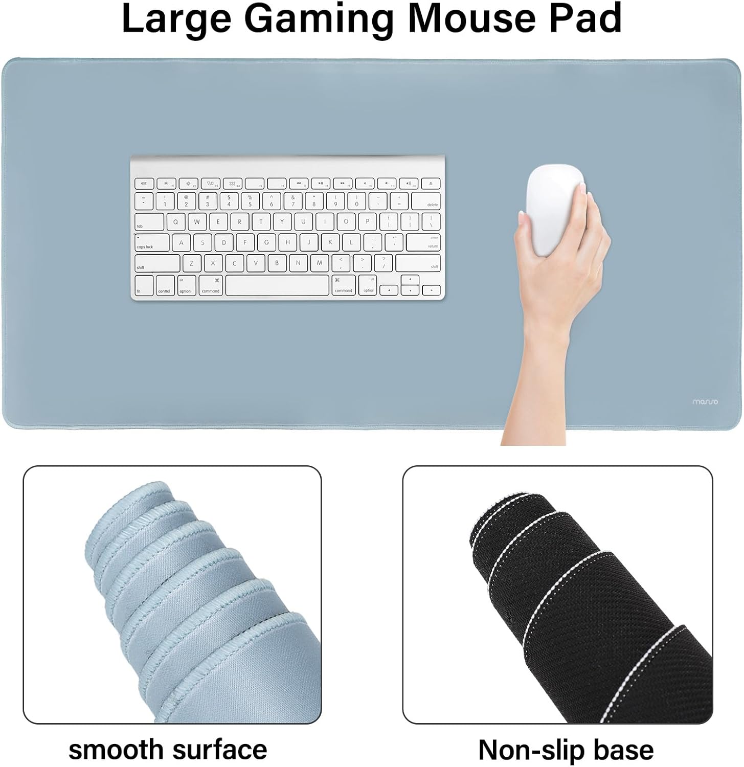 Large Gaming Mouse Pad

smooth surface
Non-slip base